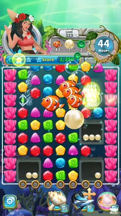Jewel Aloha- Match 3 Puzzle سکرین شاٹس