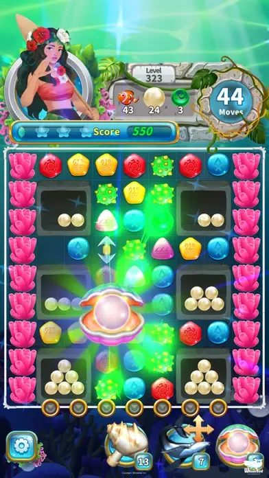 Jewel Aloha- Match 3 Puzzle سکرین شاٹس