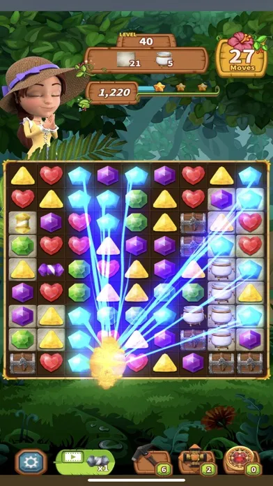 ภาพหน้าจอของ Jewel Park - Match 3 Puzzle