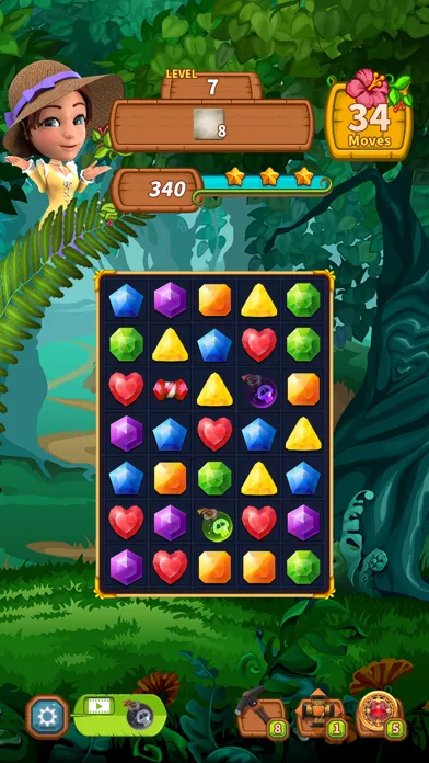 ภาพหน้าจอของ Jewel Park - Match 3 Puzzle