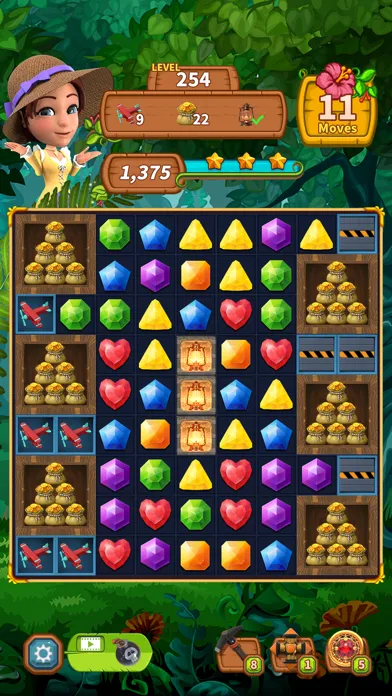 ภาพหน้าจอของ Jewel Park - Match 3 Puzzle