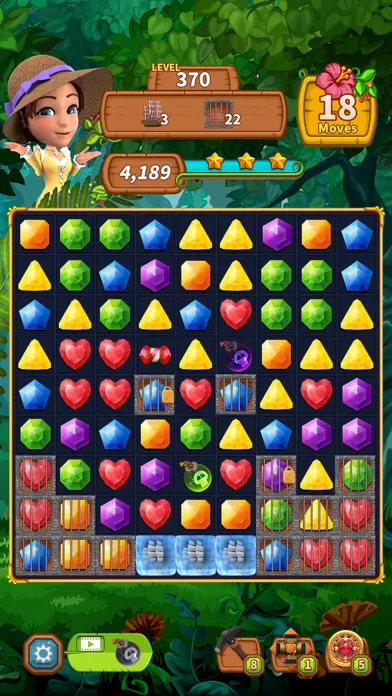 ภาพหน้าจอของ Jewel Park - Match 3 Puzzle