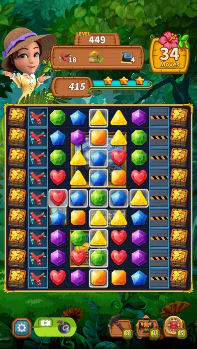 ภาพหน้าจอของ Jewel Park - Match 3 Puzzle