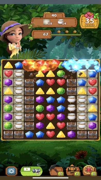 ภาพหน้าจอของ Jewel Park - Match 3 Puzzle