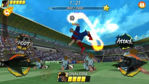 Football King Rush স্ক্রিনশট