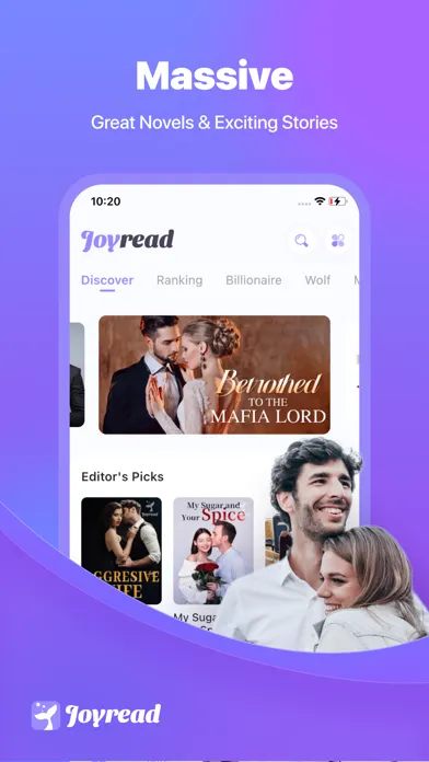 Tangkapan skrin Joyread-Fantasy Novel