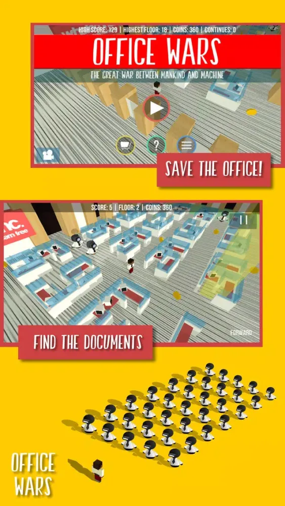 Скриншоты The Office Wars