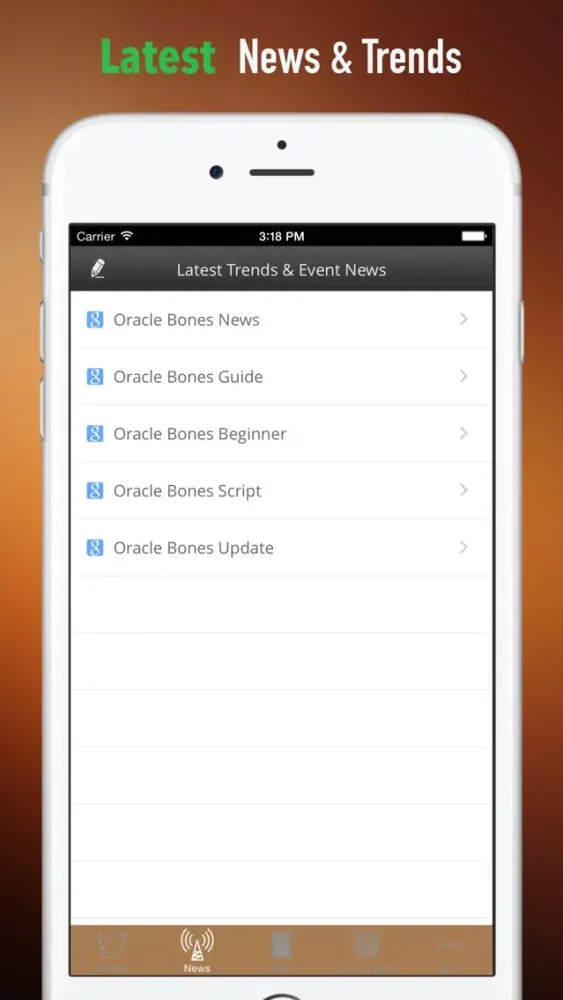 Oracle Bones:Guide with Glossary and Archeology應用截圖