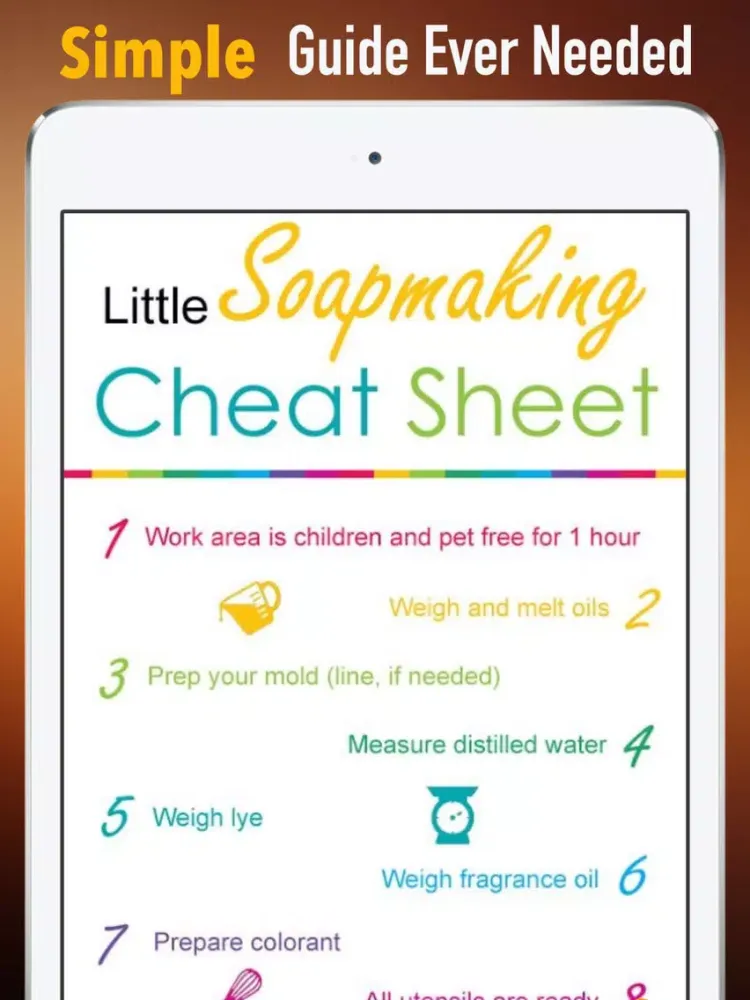 Soap Crafting:Making Basics and Recipes,Techniques iPad 应用截图