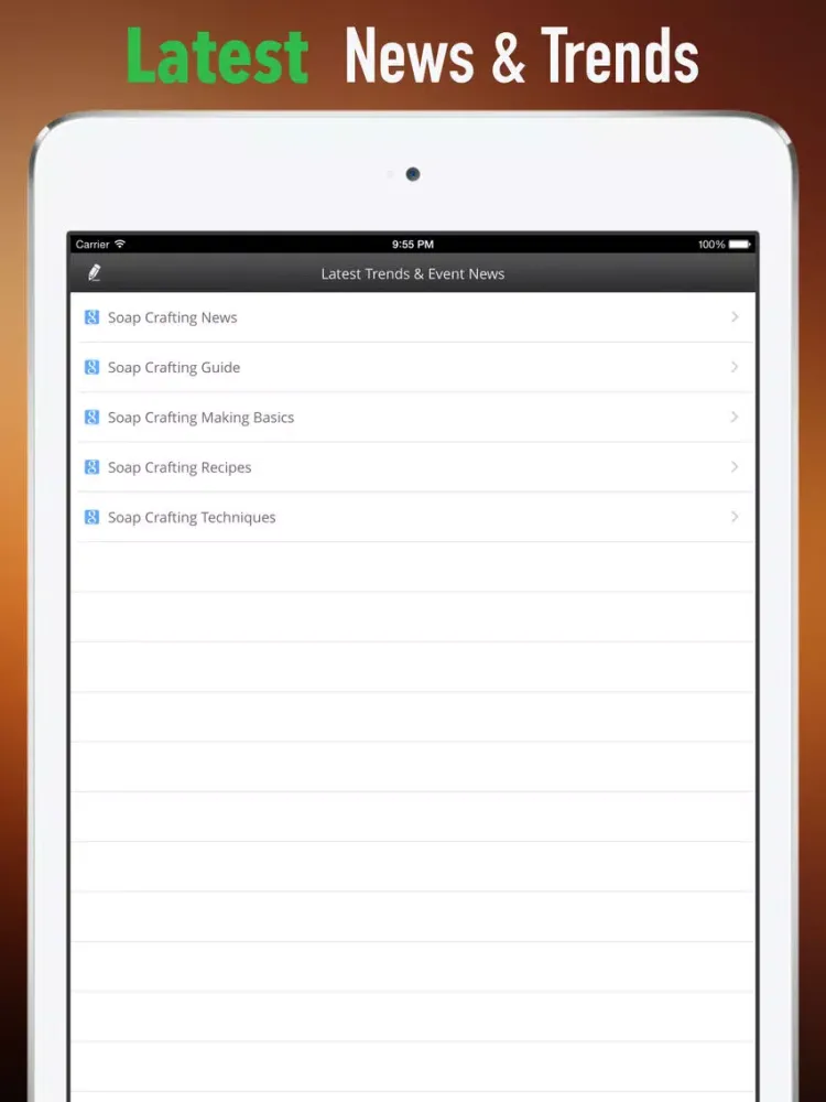 Soap Crafting:Making Basics and Recipes,Techniques iPad 应用截图