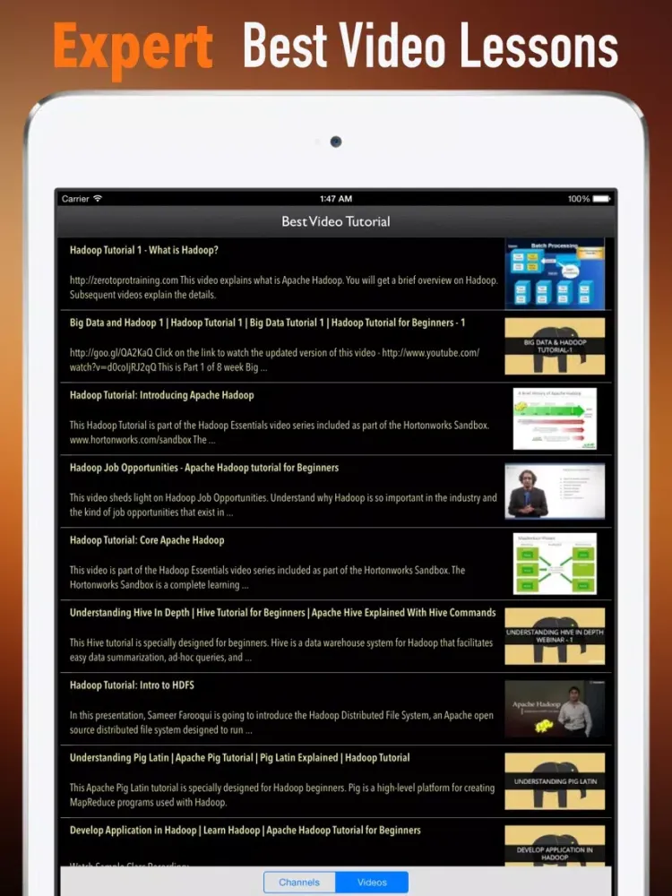Getting Started with Apache Hadoop:Definitive Guide and Learn Tips iPad 스크린샷