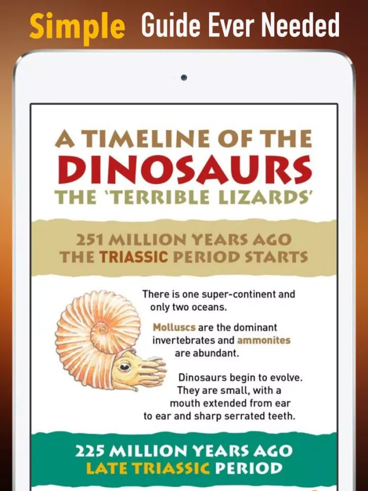 Dinosaurs 101: How They Lived and Evolved iPad  স্ক্রিনশট