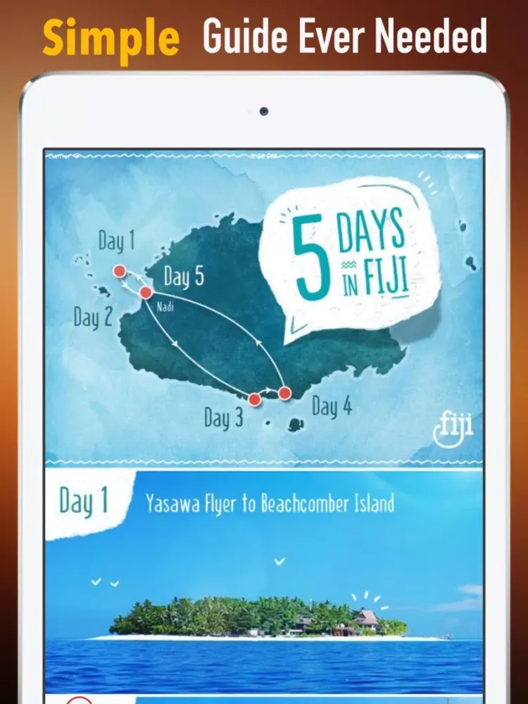 Explore Fiji:Insight Guides,Travel Tips iPad  スクリーンショット
