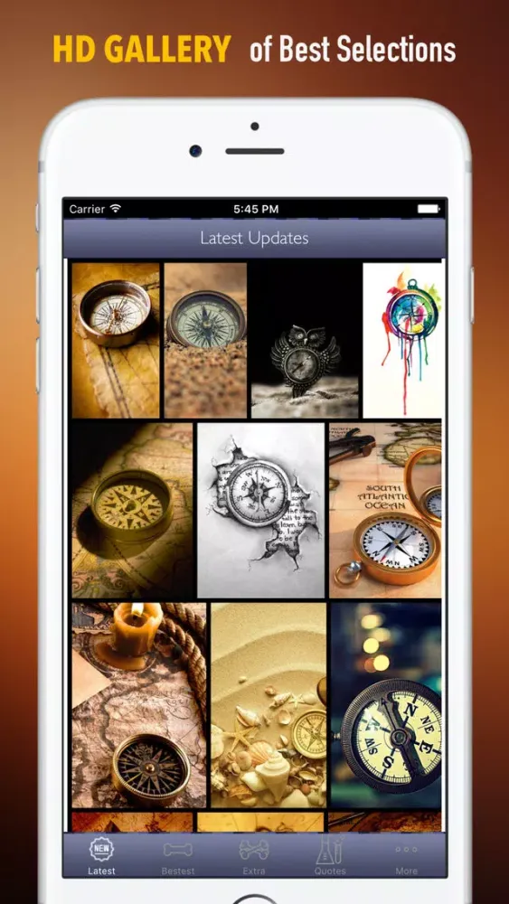 Compass Wallpapers HD: Quotes Backgrounds應用截圖
