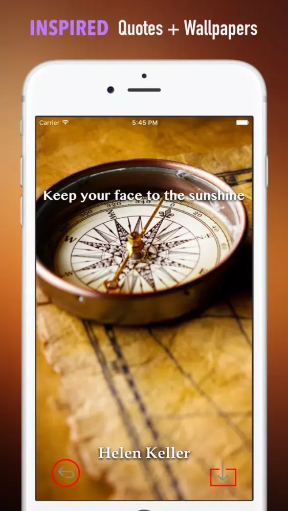 Compass Wallpapers HD: Quotes Backgrounds應用截圖