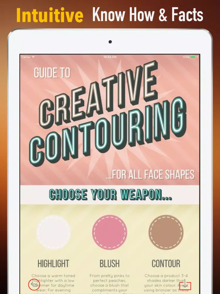 Captures d'écran de How to Contour For Your Face Shape-Tips and Guide iPad 
