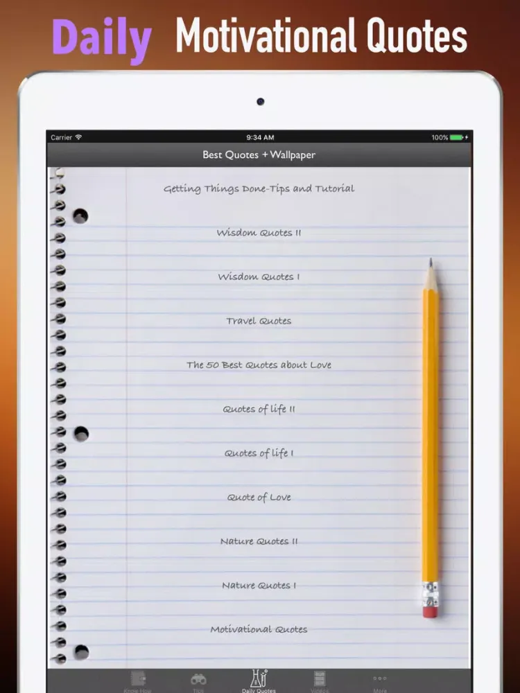Capturas de tela do Getting Things Done-Tips and Tutorial iPad 