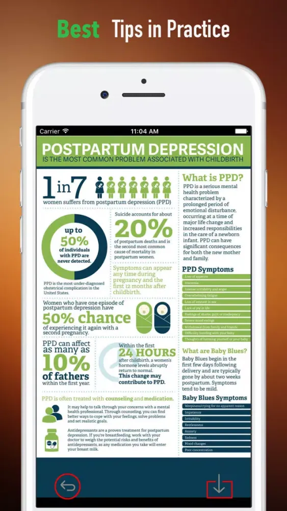 Overcome Postpartum Anxiety and Depression-Help स्क्रीनशॉट