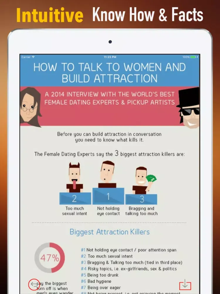 Tangkapan layar How to Talk to Women-Beginners Tips and Guides iPad 