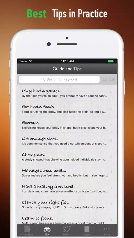 How to Improve Your Memory-Mnemonics Guide or Tips Screenshots