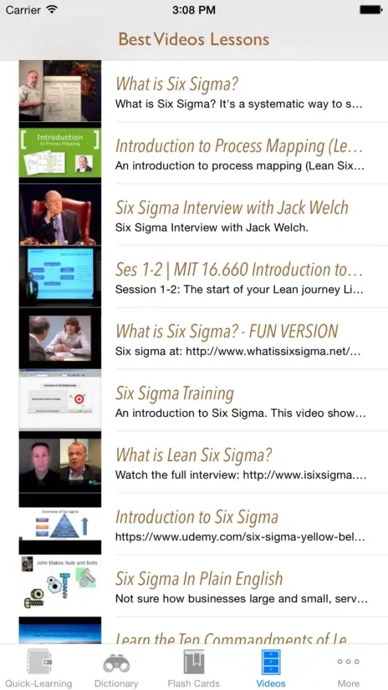 6 Sigma Guidance: Six Sigma Cheat Sheets with Glossary and Free Video Lessons Ekran Görüntüleri