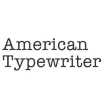 Keyboard of American Typewriter Font Keyboard of American Typewriter Font