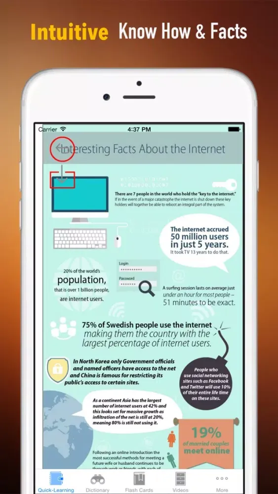 Tangkapan skrin Internet and World Wide Web Quick Study Reference: Dictionary with Learning Video Lessons