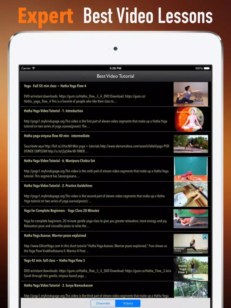 Hatha Yoga 101: Techniques and Tutorials iPad  Ekran Görüntüleri