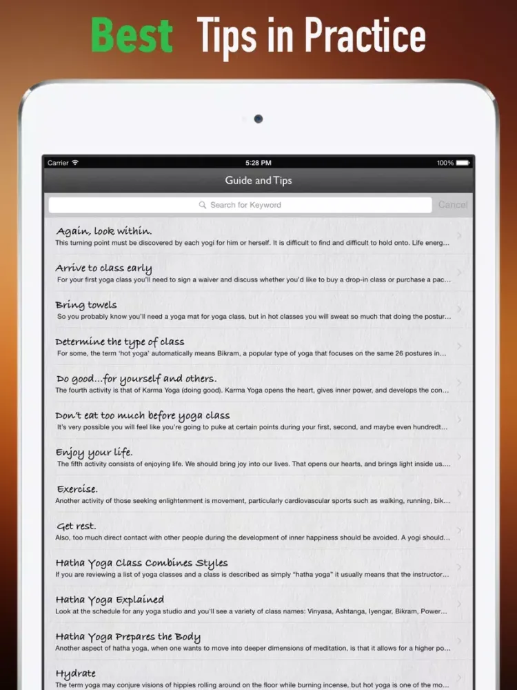 Hatha Yoga 101: Techniques and Tutorials iPad  Ekran Görüntüleri