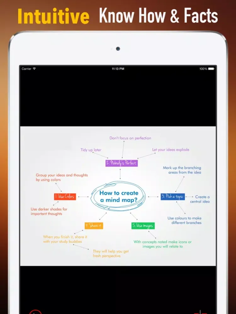 Mind Mapping 101: Tips and Tutorial iPad  سکرین شاٹس