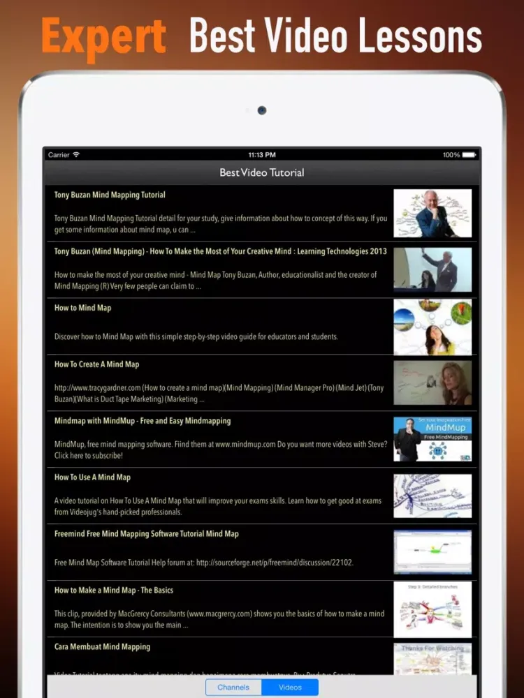 Mind Mapping 101: Tips and Tutorial iPad  سکرین شاٹس