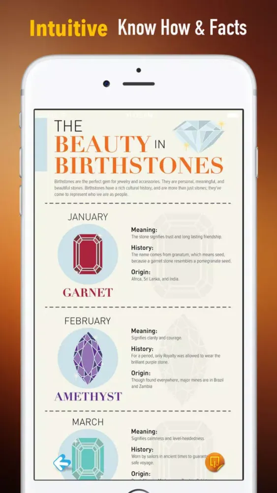 Jewelry 101: Tutorial with Trends and Glossary应用截图