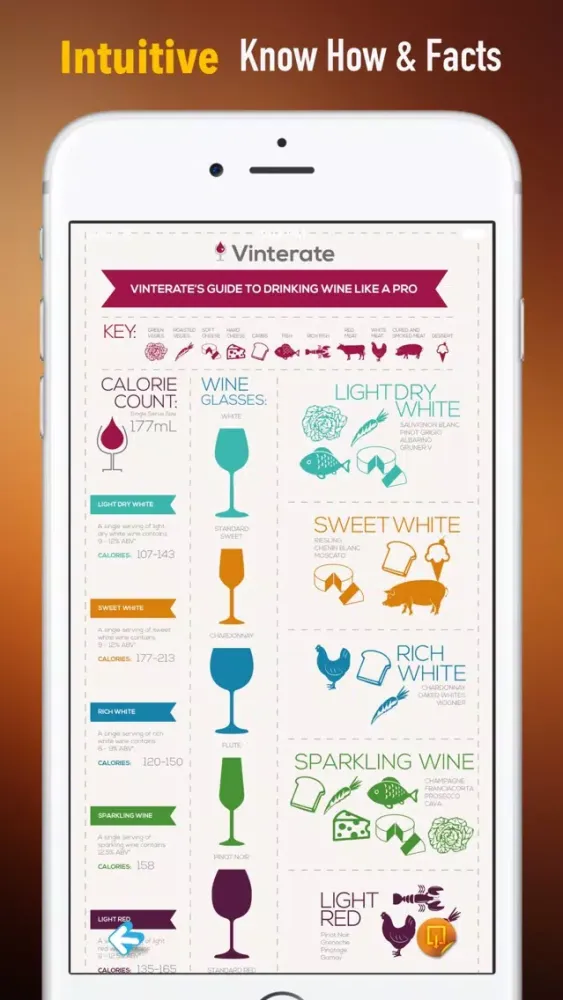 ภาพหน้าจอของ Food and Wine 101: Reference with Tutorial Guide and Latest Events