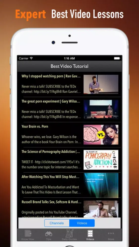 Porn Addiction Recovery Handbook: Solutions Guide with Tutorial Video应用截图