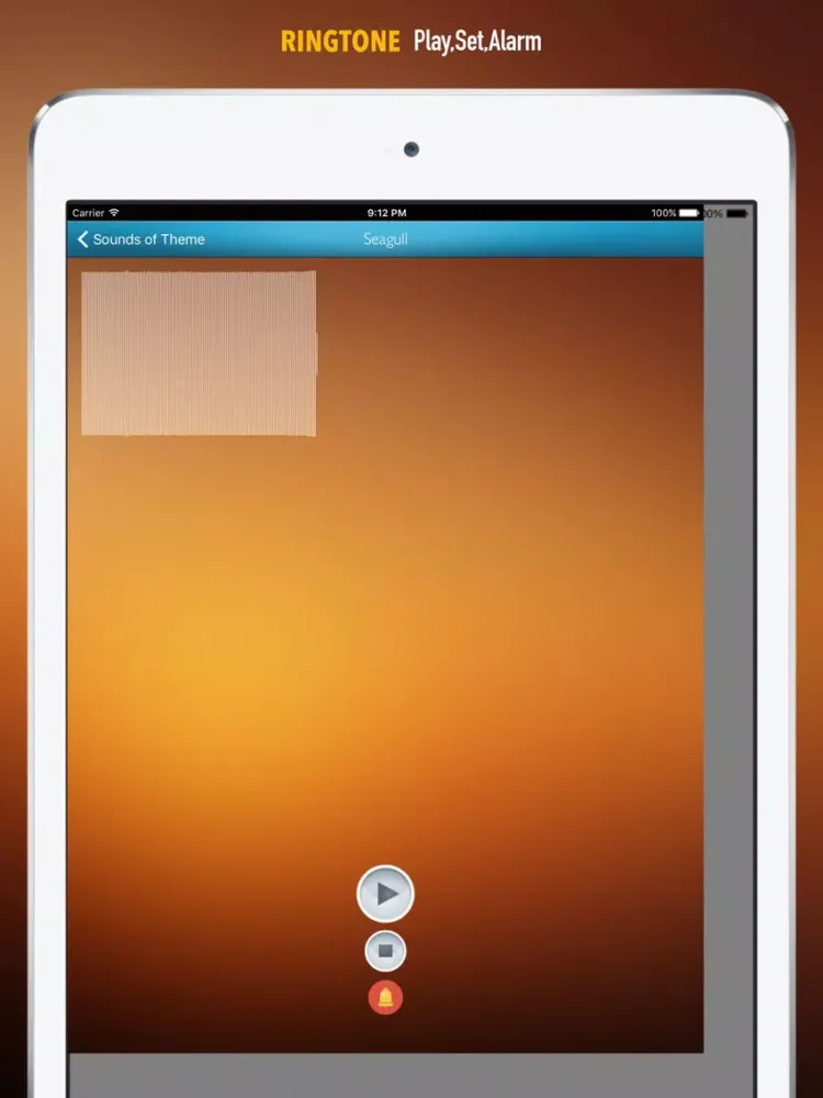 Seagull Sounds and Wallpapers: Theme Ringtones and Alarm iPad  Ekran Görüntüleri