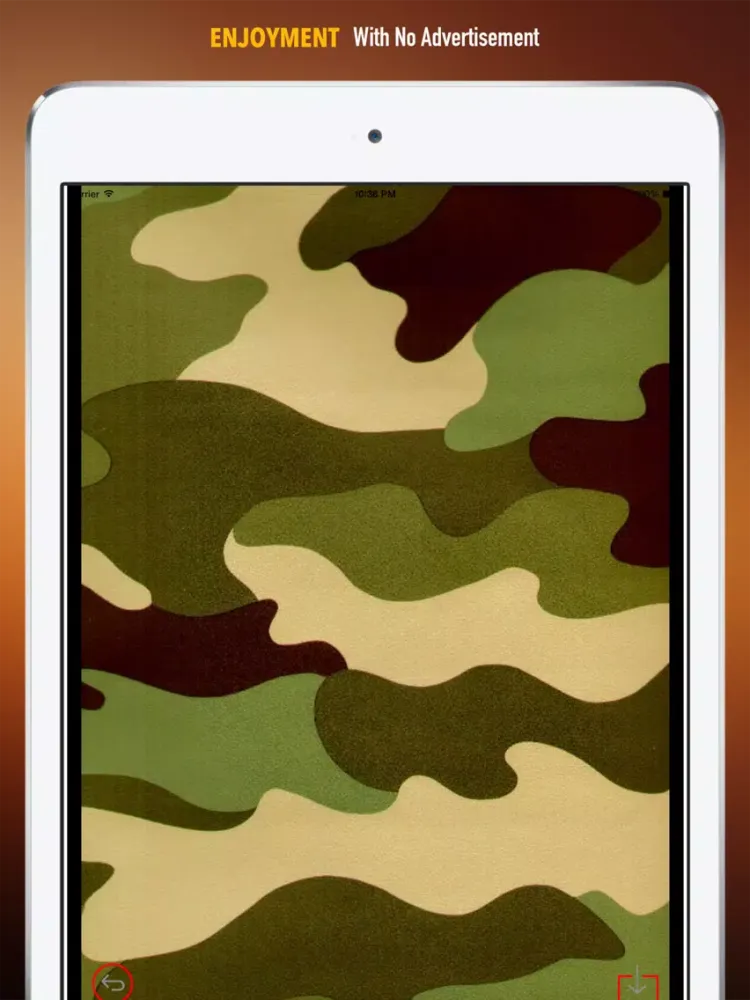 Camo Wallpapers HD: Quotes Backgrounds Creator with Best Art Collections and Inspirations iPad  Screenshots