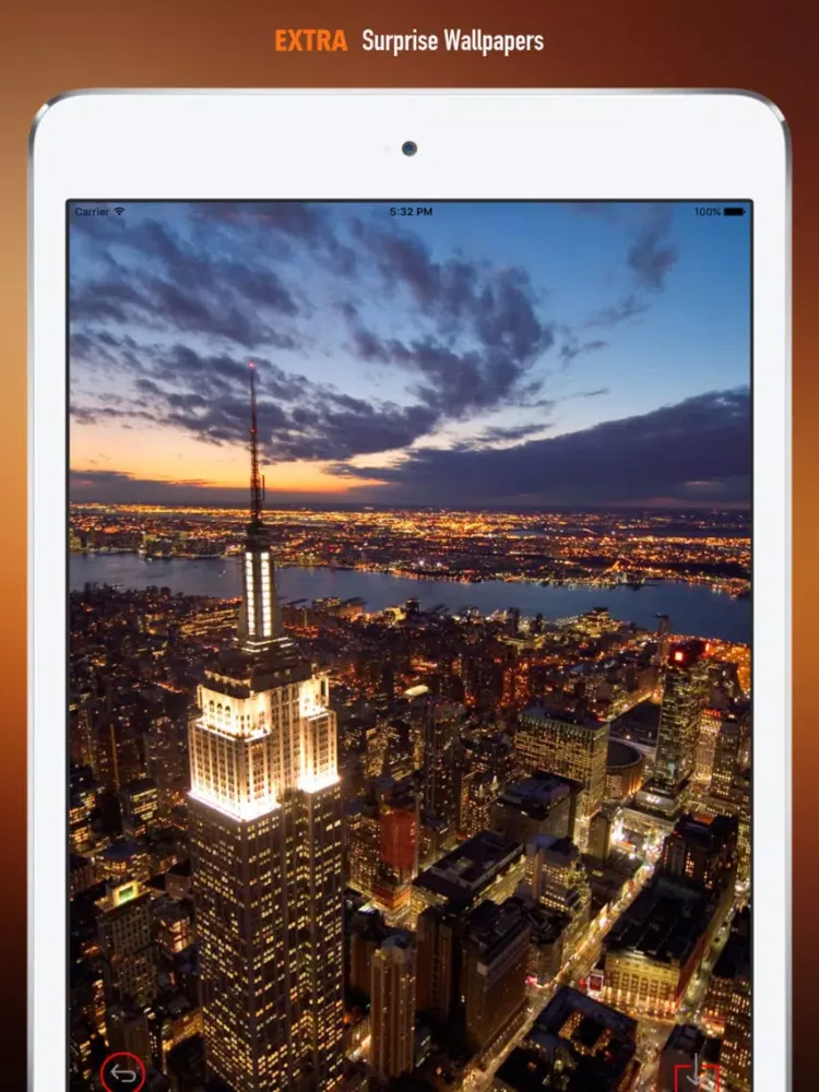 Скриншоты New York Wallpapers HD: Quotes Backgrounds with City Pictures iPad 
