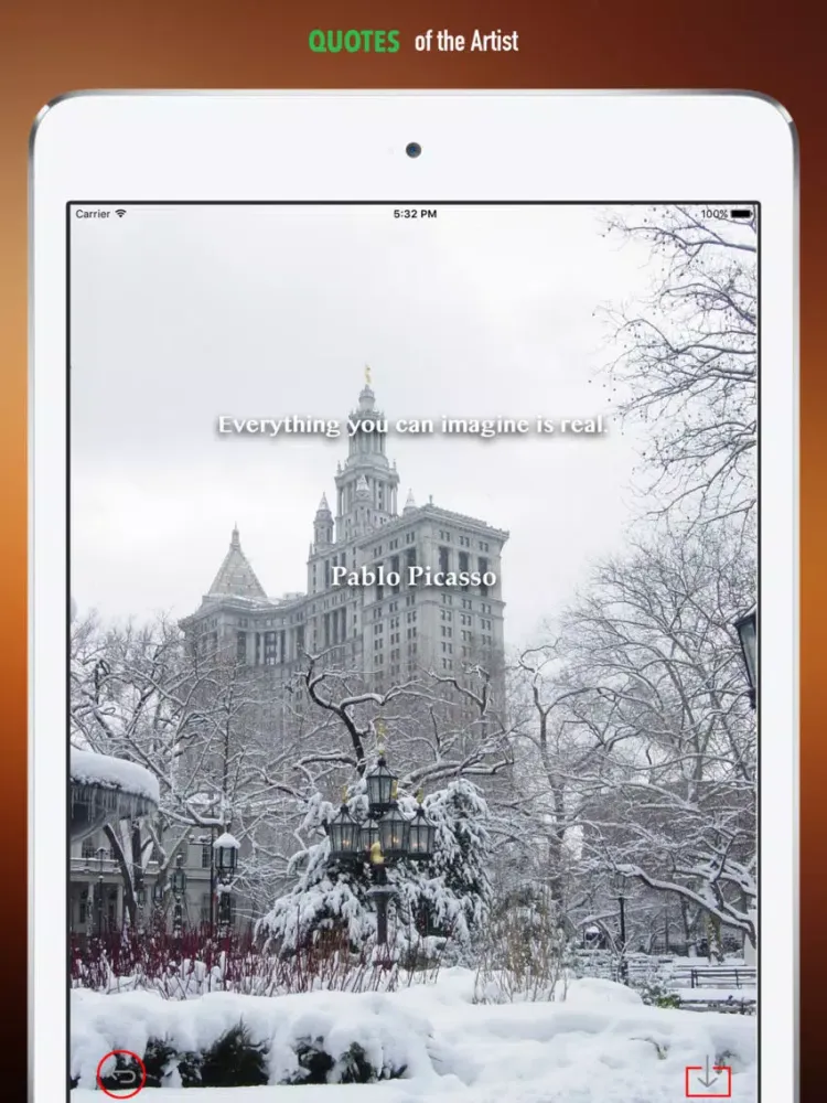 Скриншоты New York Wallpapers HD: Quotes Backgrounds with City Pictures iPad 