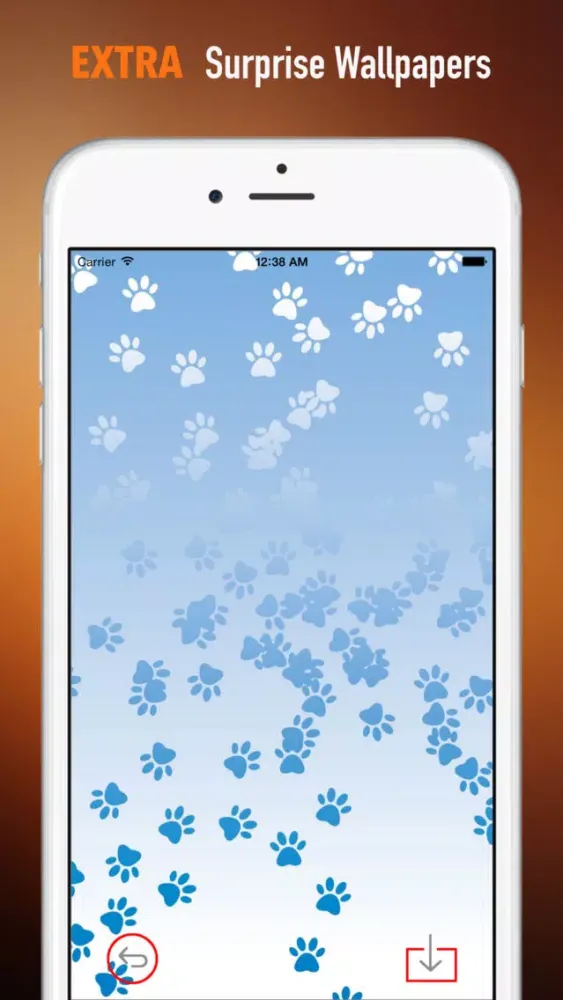 Captures d'écran de Paw Print Wallpapers HD: Quotes Backgrounds Creator with Best Designs and Patterns