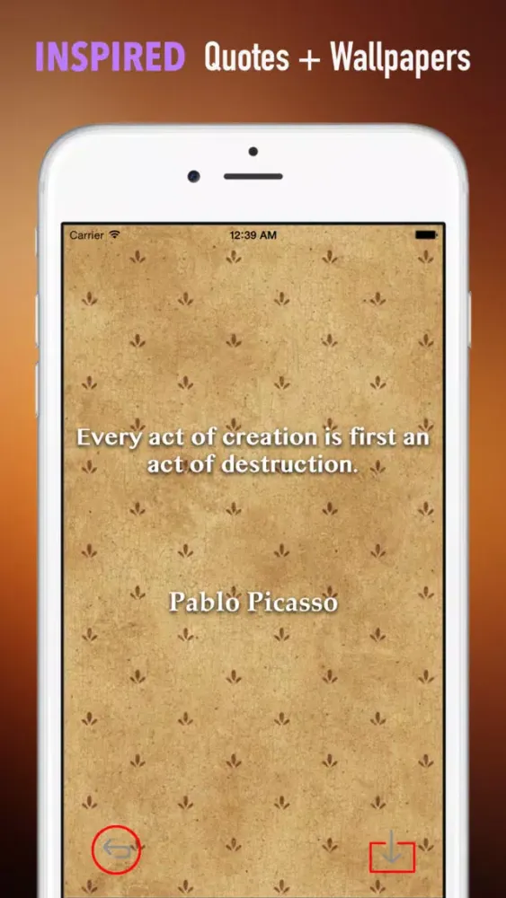 Captures d'écran de Paw Print Wallpapers HD: Quotes Backgrounds Creator with Best Designs and Patterns