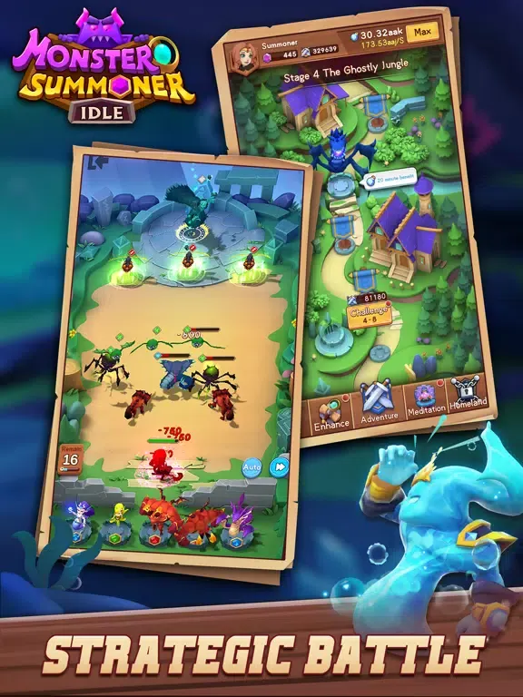 Скриншоты Idle Monster Summoner iPad 