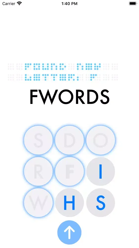 Capturas de tela do F-WORD