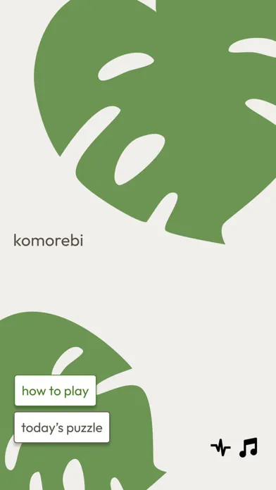 Komorebi: Cozy Plant Puzzle应用截图