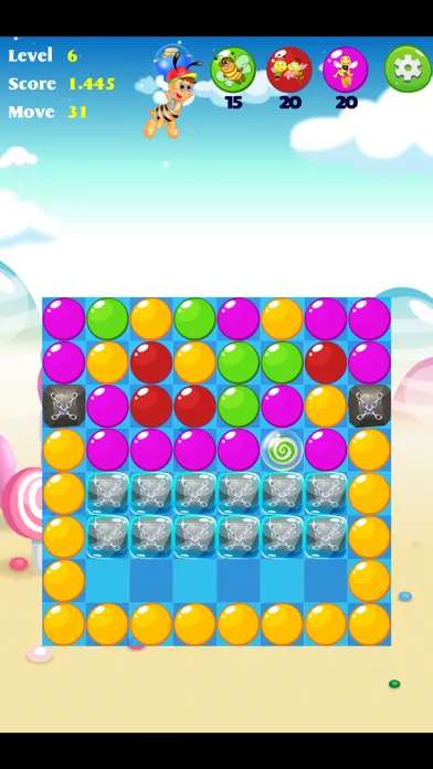 Bubble Honey Pop - New Match 3應用截圖