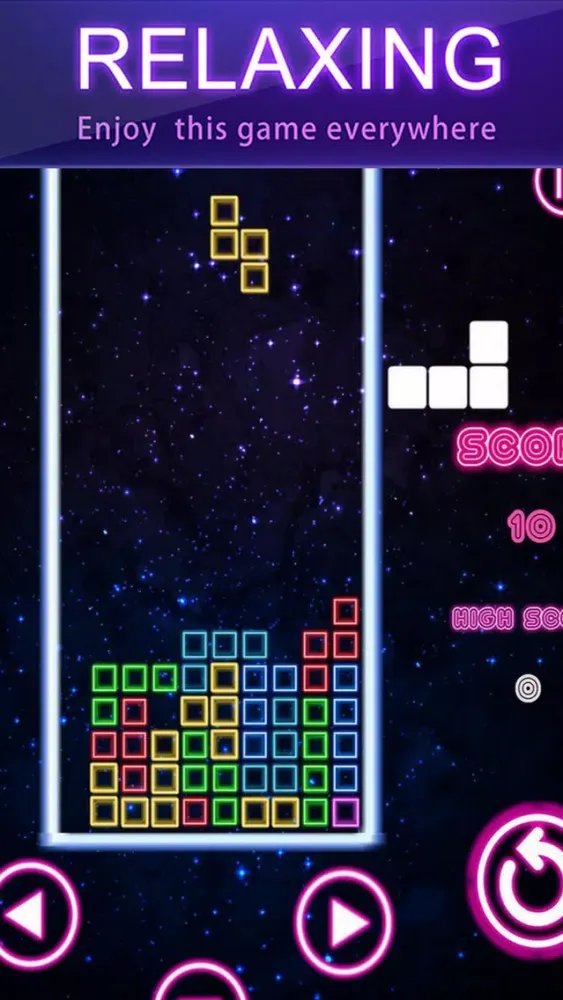 Neon Color Block Puzzle 2 स्क्रीनशॉट