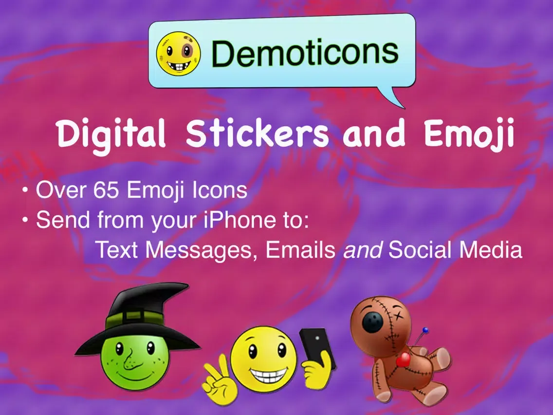 Capturas de pantalla de Demoticons iPad 