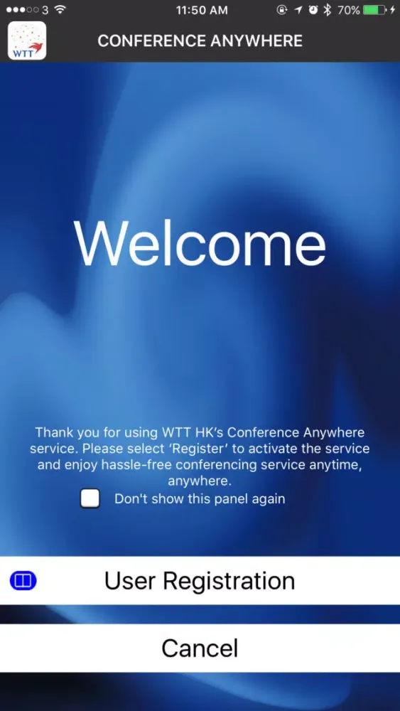 ภาพหน้าจอของ Conference Anywhere