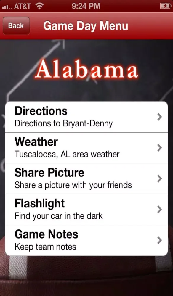 Alabama Football - Crimson Tide News, Schedule, Scores, and Trivia 스크린샷
