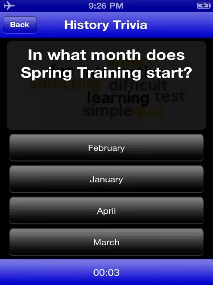 Скриншоты Baseball Trivia - FREE App iPad 