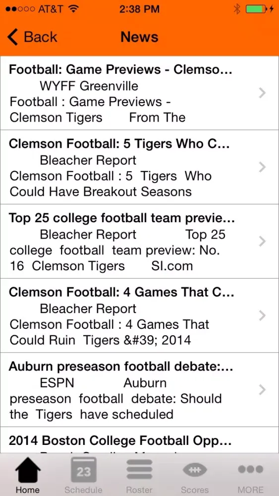 College Sports - Clemson Football Edition Ekran Görüntüleri